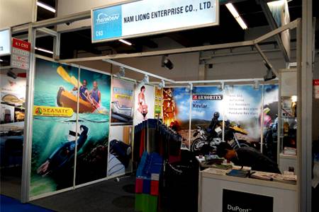 Gian hàng Techtextil Frankfurt năm 2017